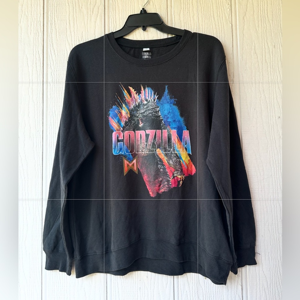 NEW Iconic Godzilla Graphic Sweatshirt